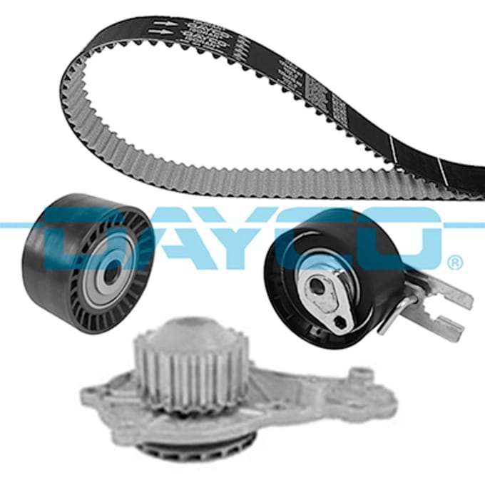 Waterpomp + distributieriem set DAYCO KTBWP8570