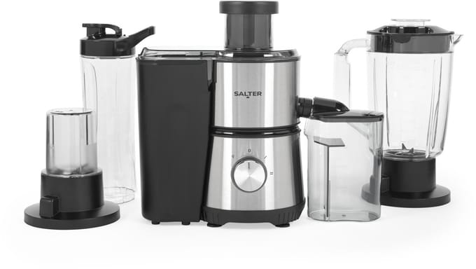Salter 4-in-1 Juicer & Blender - 2 snelheden - Diverse accessoires