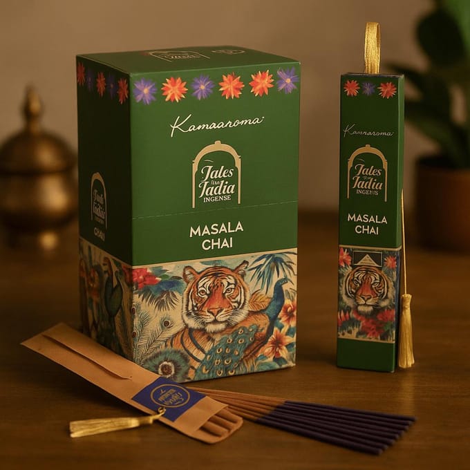 Rookwaren Masala Chai, Verhalen uit India