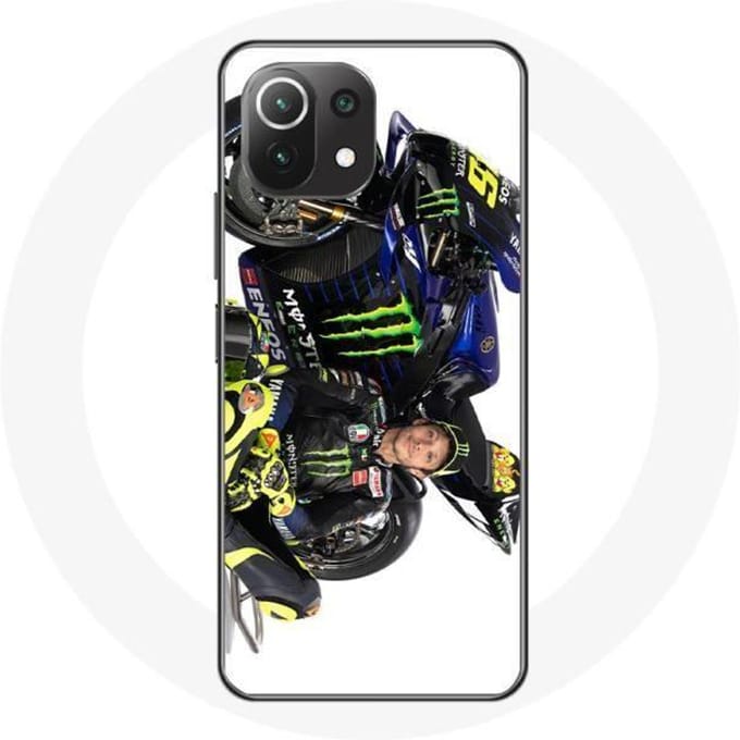 Hoesje - Valentino Rossi - Xiaomi Mi 11 Lite - Flexibel - Motogp Patroon - Bescherming