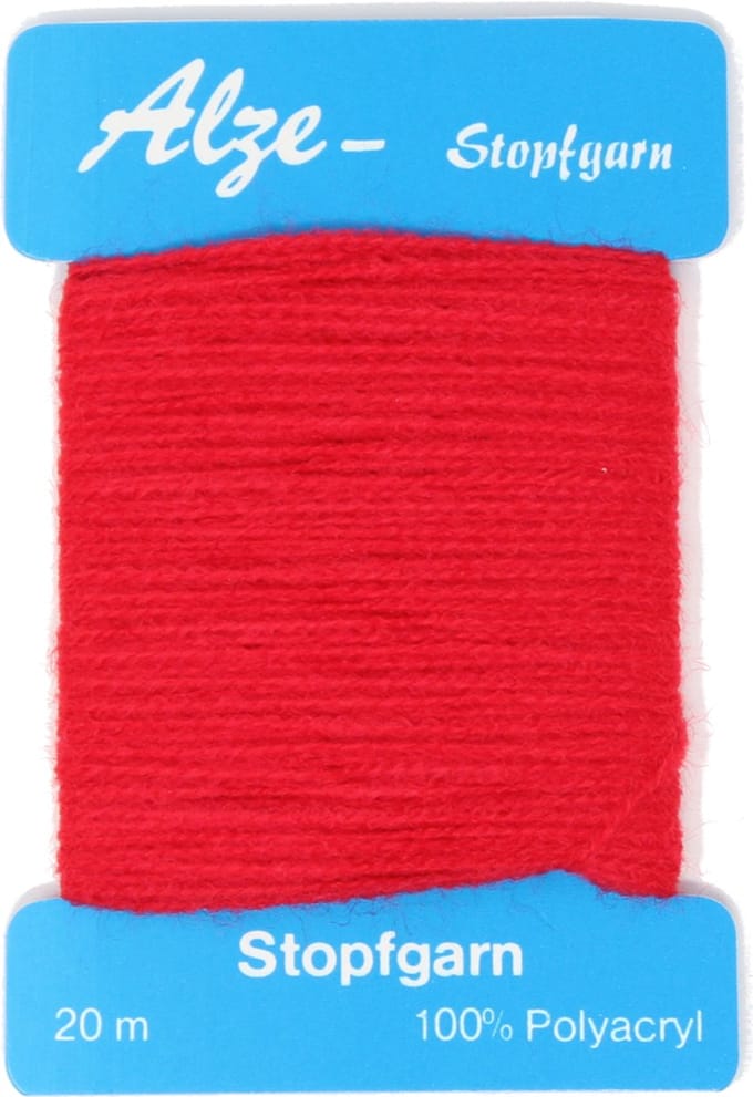 Alze stopgaren rood - 100% polyacryl - 20 m garen om te stoppen