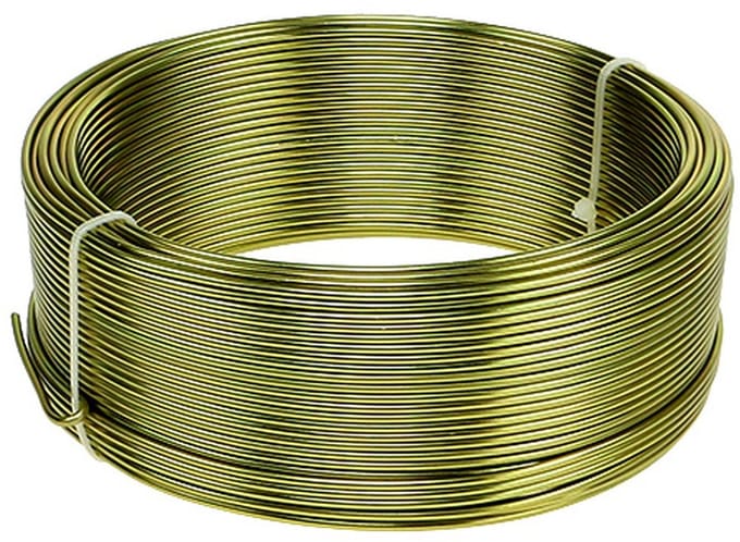 Aluminiumdraad Olijf 2mm 500g - Flexibel en kneedbaar voor doe-het-zel