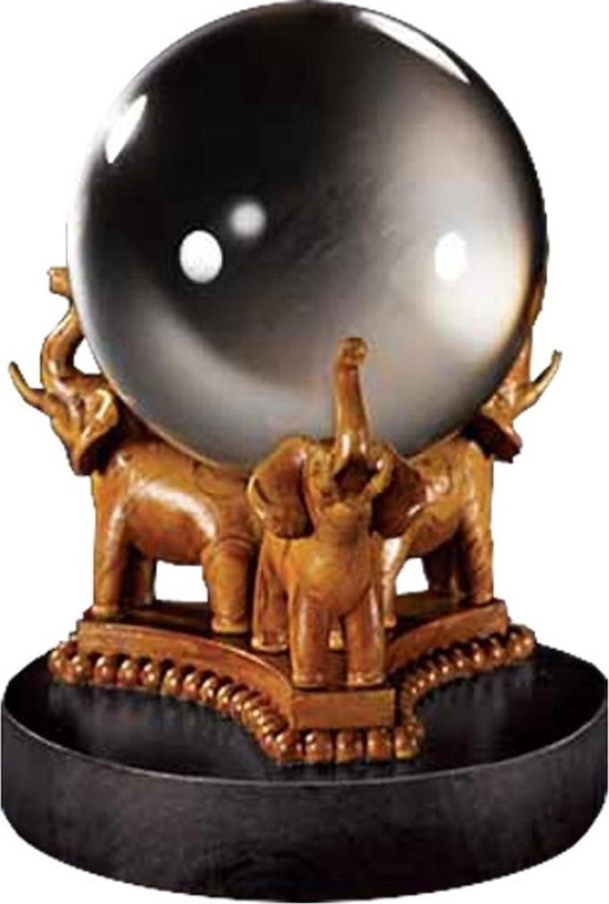 Harry Potter Kristallen bol Replica The Divination Crystal Ball 13 cm Multicolours