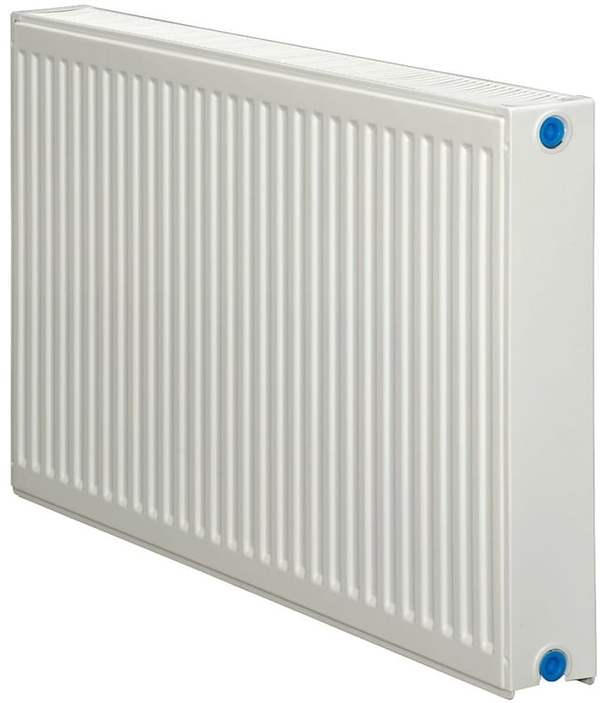 STELRAD BEL8 T22 paneelradiator 600x1400mm - Wit - Middenaansluiting - 2425W