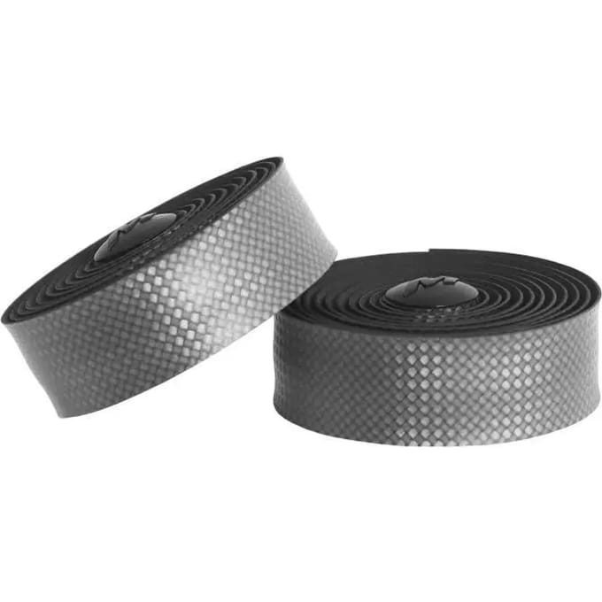 Massi Ribbon Carbon Gel Elite Stuurlint Grijs