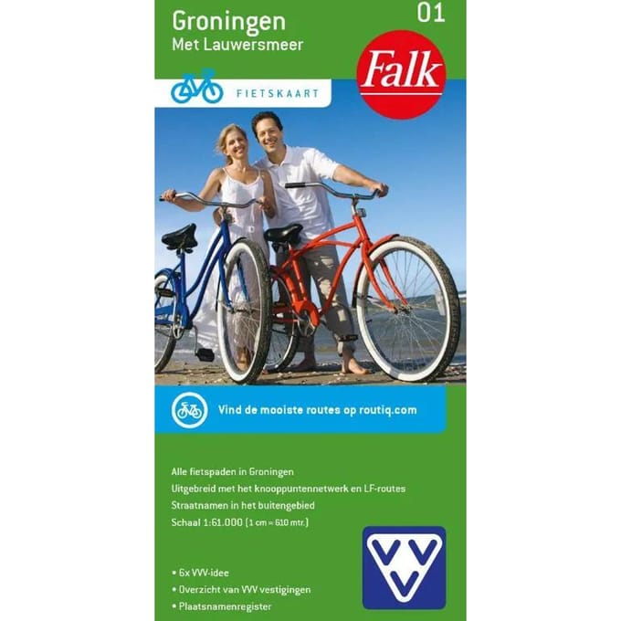 Falk fietskaart 01. Groningen