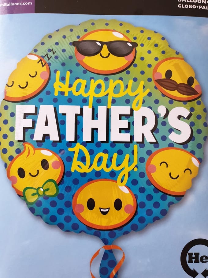 Folie ballon Happy Father's day