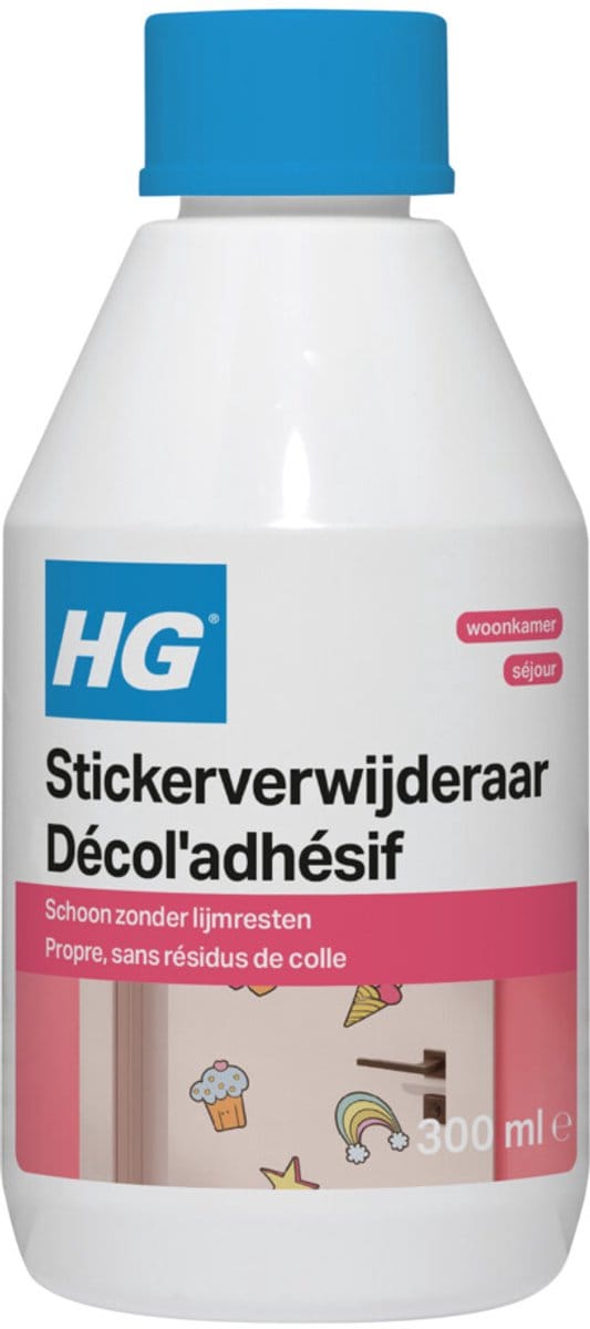 HG Stickerverwijderaar - 6 x 300 ml - Voordeelverpakking