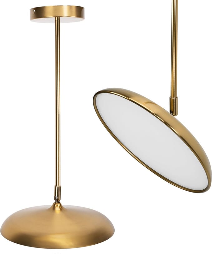 Toolight App1281-Cp Hanglamp Goud 25X25X63Cm