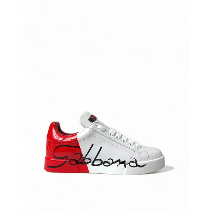 Portofino Sneakers Signatuurprint Leer