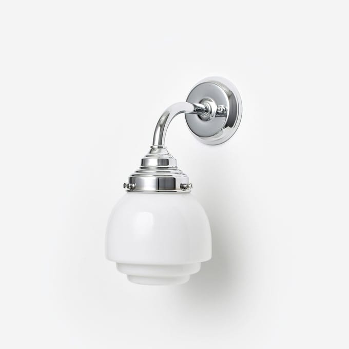 Wandlamp Gispen Vlak Curve Chroom - Art Deco Trade