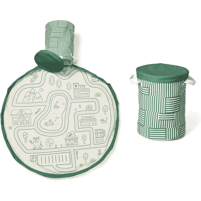 Speelkleed en opbergmand Play&Go Soo - Roadmap
