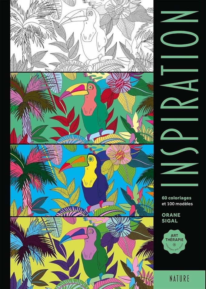 Inspiration - Nature Kleurboek voor volwassenen - Hachette