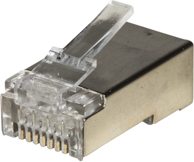 Link Accessori LKPL86P kabel-connector RJ-45 Roestvrijstaal