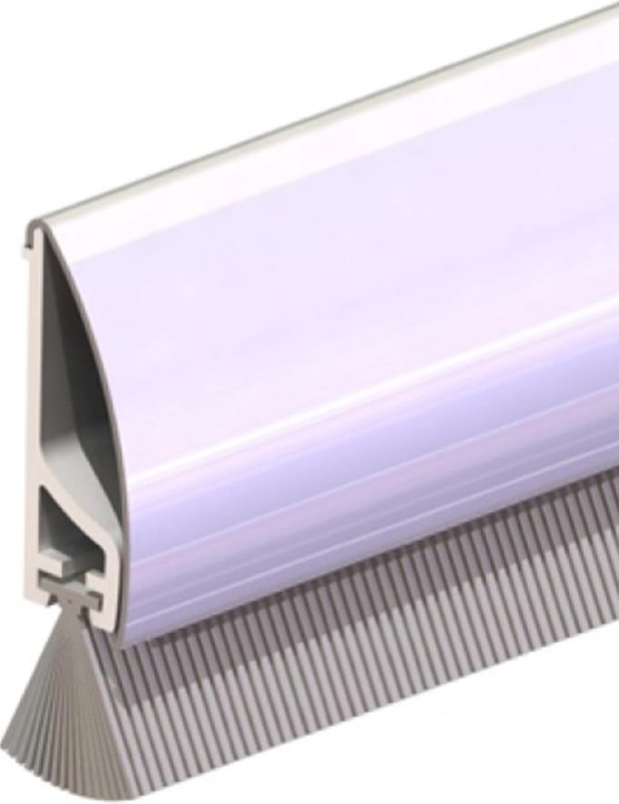 Ellen Dorpelstrip RDS-B 100 - Inox RVS - 100 cm