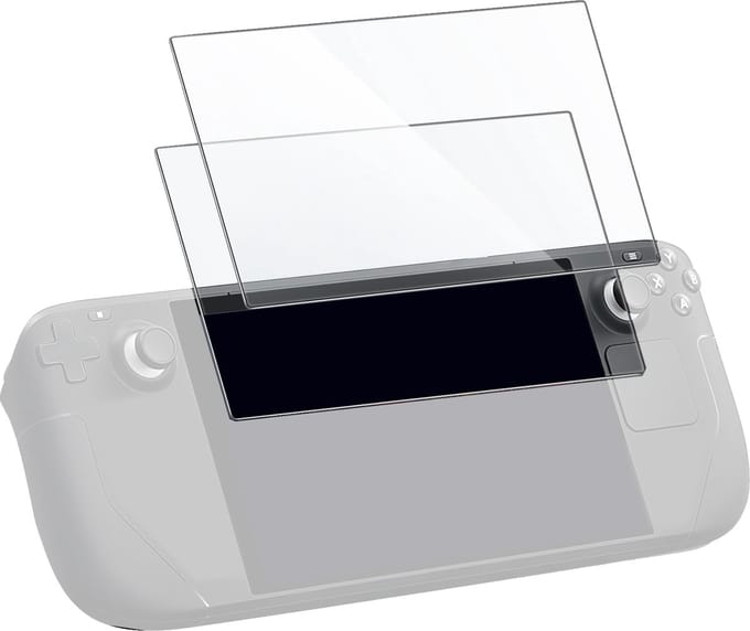 Somstyle 2x Screen Protector Set Geschikt Voor Valve Steam Deck - Tempered Glass - Ultra Dun