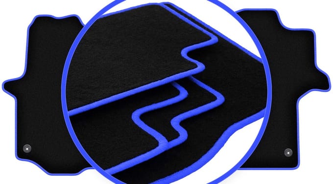 CARLUX-BLUE automatten voor: Mercedes Crafter II bestelbus (2016-)