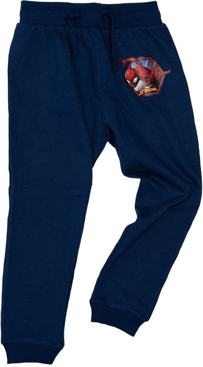 Marvel Spiderman Joggingbroek - Vrijetijdsbroek - Katoen - Maat 134/140
