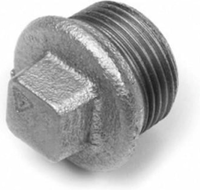 Vierkante Plug Nr.290 Gegalvaniseerd 1