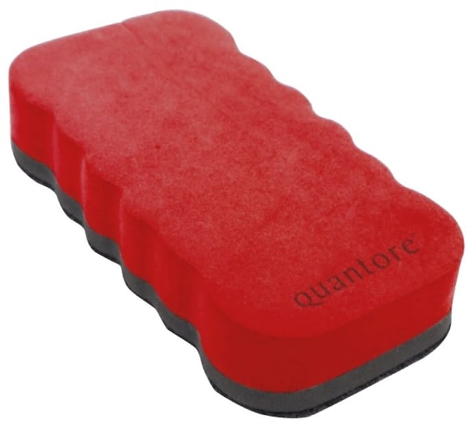 Whiteboardwisser quantore magnetisch rood | 60 stuks