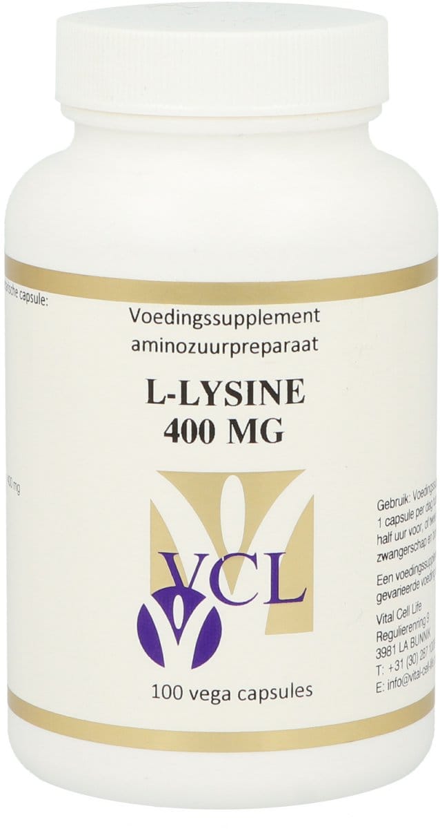 L Lysine 400Mg Vital Cell Life