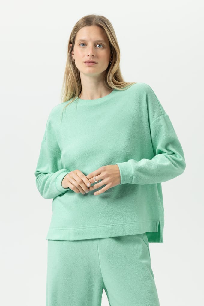 Sweatshirt Serie Beach Frottee Beachglass