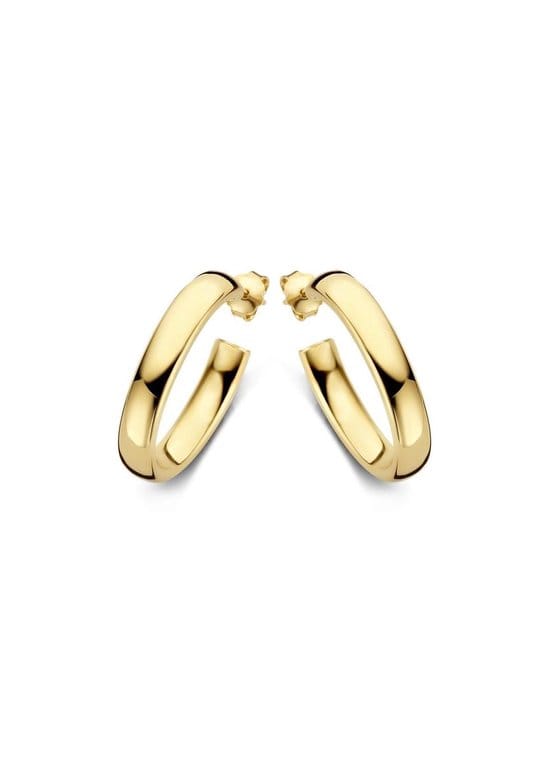 Casa Jewelry Oorringen Class S - Goud Verguld