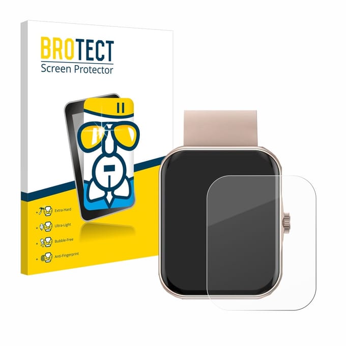 Screenprotector voor Mutoy Smartwatch 1.83" Beschermglas transparant