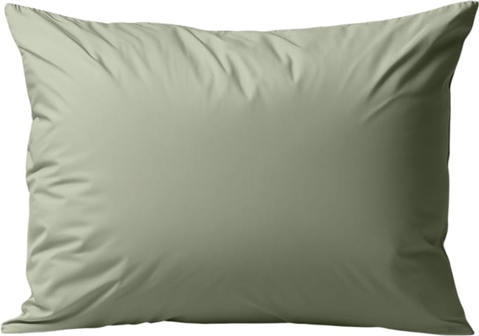 Zelesta Deluxe Percale Katoen Kussensloop Set Van 2 - Olijfgroen 80x80cm