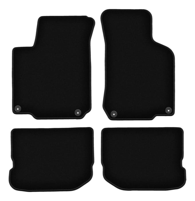 BASIC zwarte veloursmatten voor: Volkswagen Bora variant, stationwagen, sedan (1997-2005)