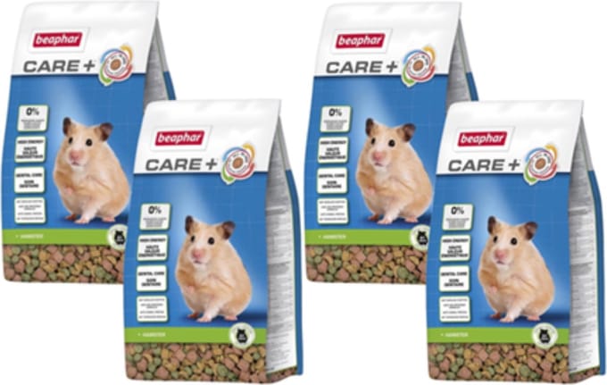 4x Beaphar Care+ Hamster - hamstervoer - 700g