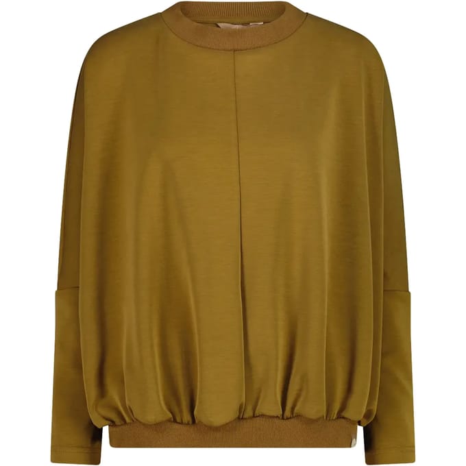 Dames oversized sweatshirt met hoge hals CMP