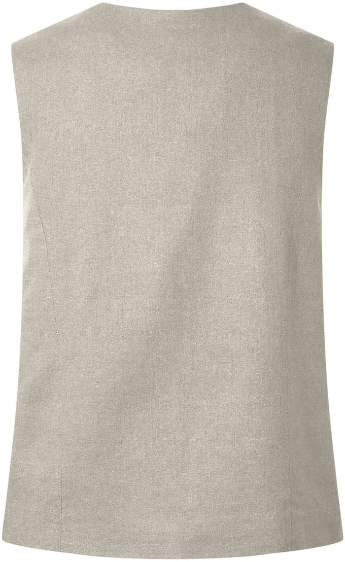 Pieces Gilet PCAWACE LINNENMIX