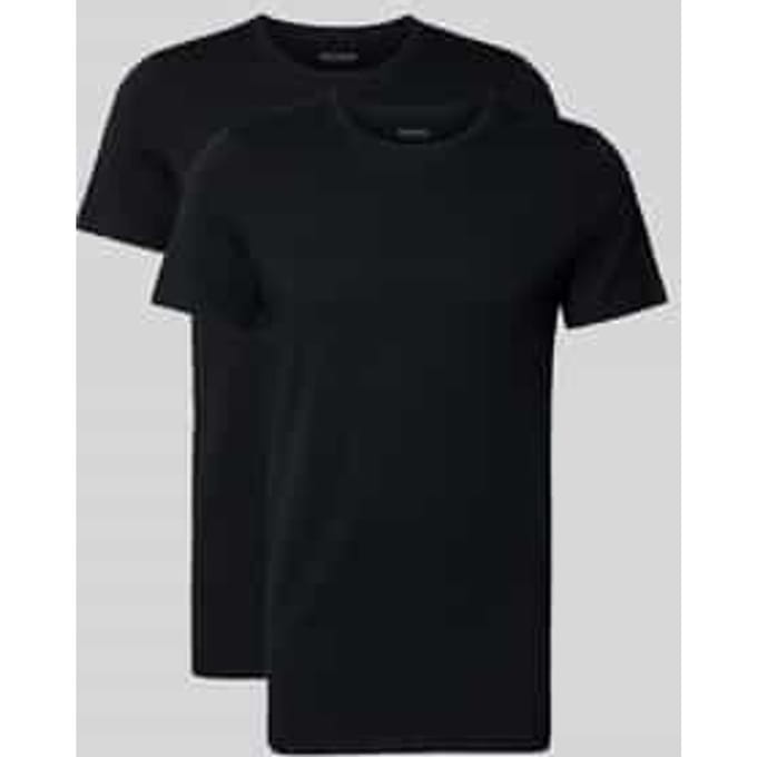T-shirt van katoen in een set van 2
