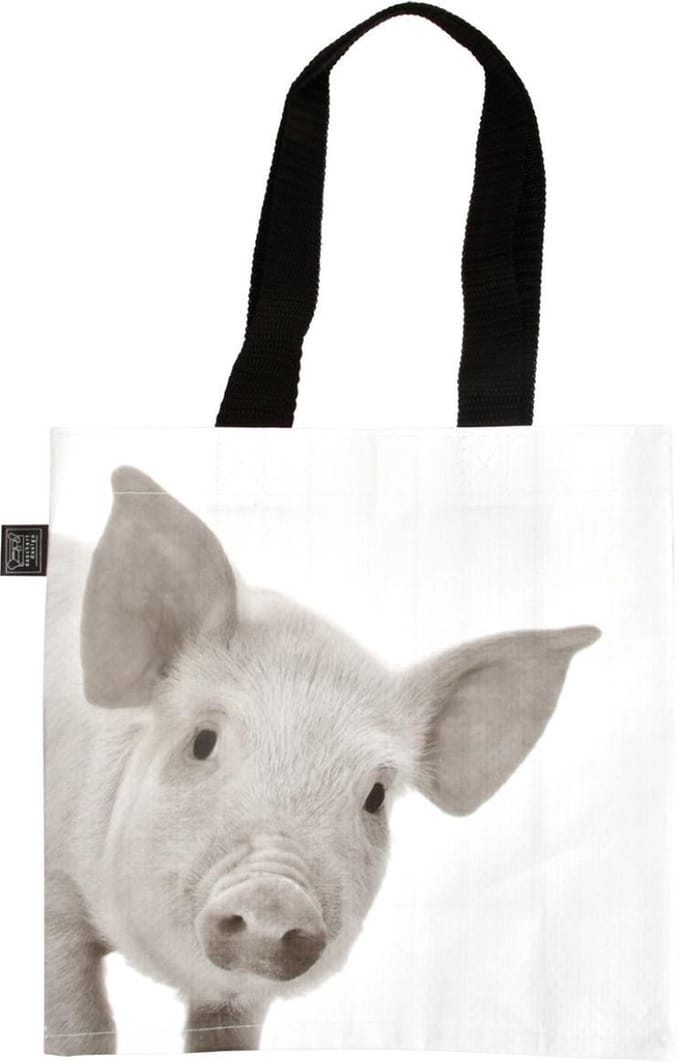 Mini tas met biggetje