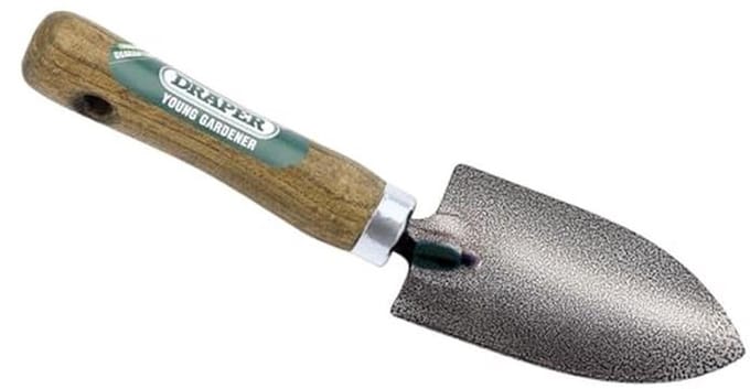 Handtrowel voor jonge tuinders van gehard staal