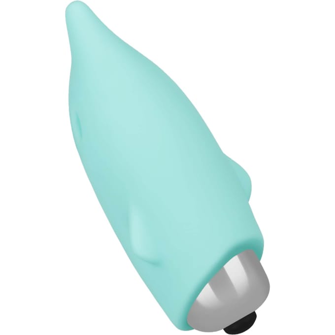 Dolfijn bullet van siliconen, 7,5 cm