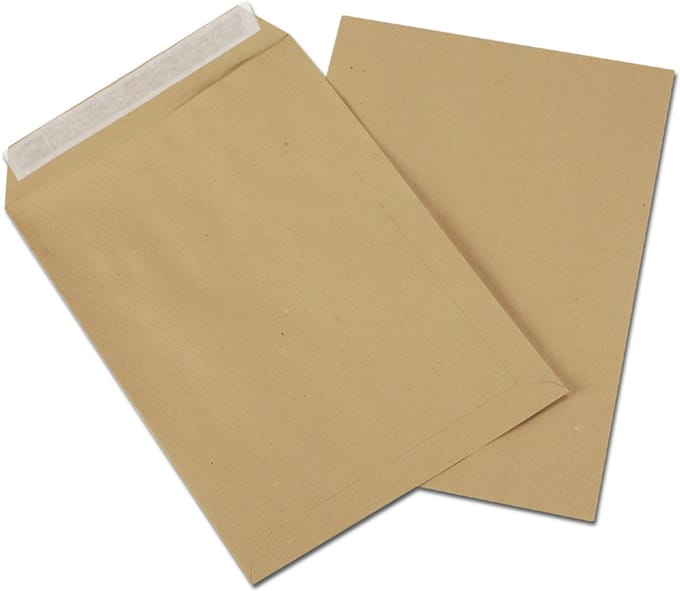 GPV akte-envelop ECO, C4, 22,9 x 32,4 cm, zelfklevend, bruin, 90 g/m2, 250 st.