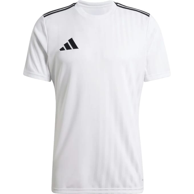 Adidas Campeon 25 T-shirt Met Korte Mouwen Wit S / Regular Man