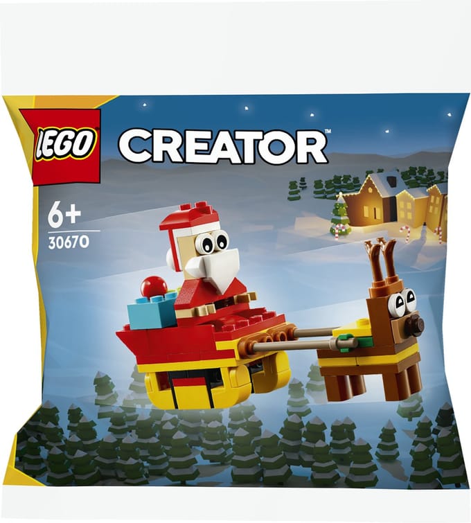 LEGO Kerst Creator 30670 - Sledetocht van de Kerstman