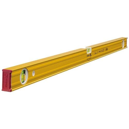 Stabila Type 80 AS-2 19172 Metalen waterpas Incl. anti-slip 100 cm 0.5 mm/m