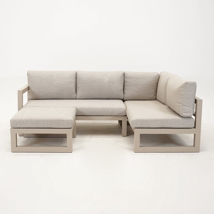 Vita Grosso hoekbank 3 delig links beige