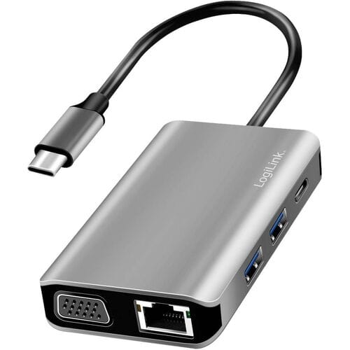 LogiLink UA0410 USB-C dockingstation Geschikt voor merk (dockingstation): Universeel USB-C Power Delivery