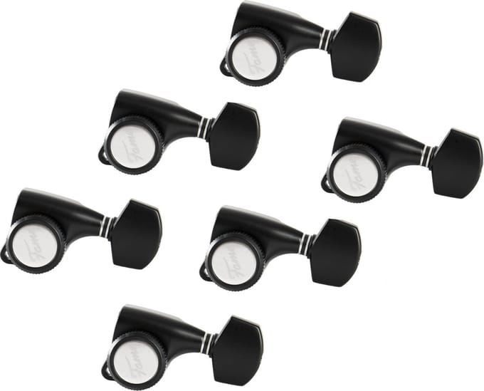 Fame 334SM Locking Tuners 6L Black - Stemmechaniek voor gitaar