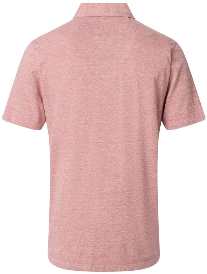 Casa Moda polo roze gemêleerd regular fit