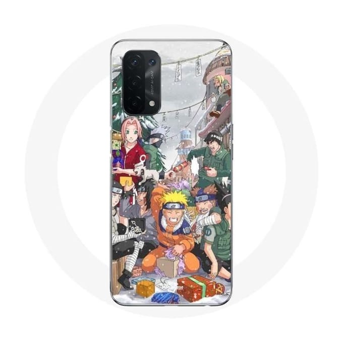Coque pour Oppo A74 Naruto Christmas Day Anime Manga
