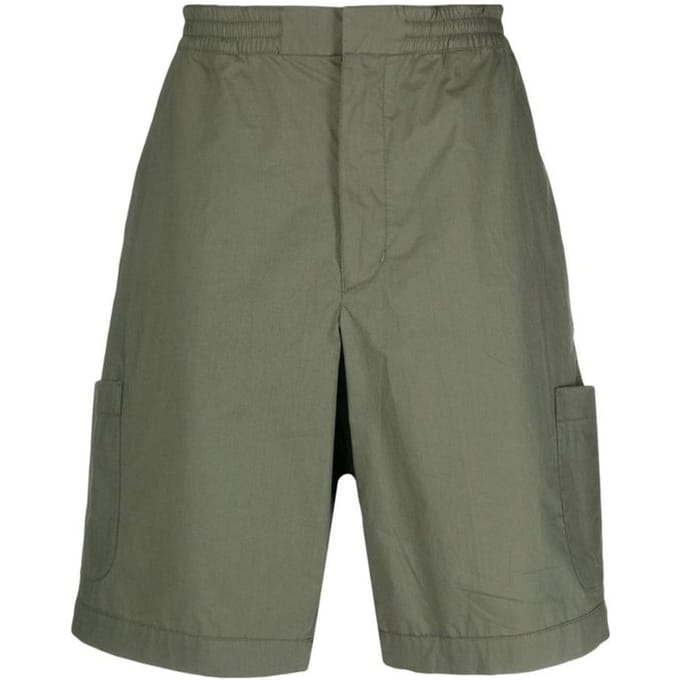 Ambush Bicolor Katoenen Bermuda Shorts