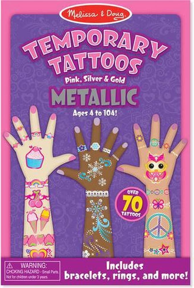 M &D - Tijdelijke Tatoeages Metalic