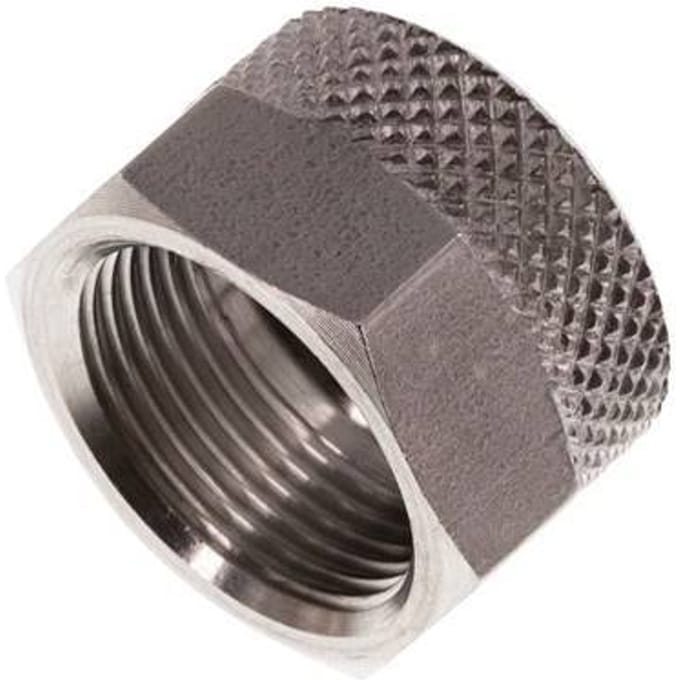 12x10 M16x1mm Union Nut RVS