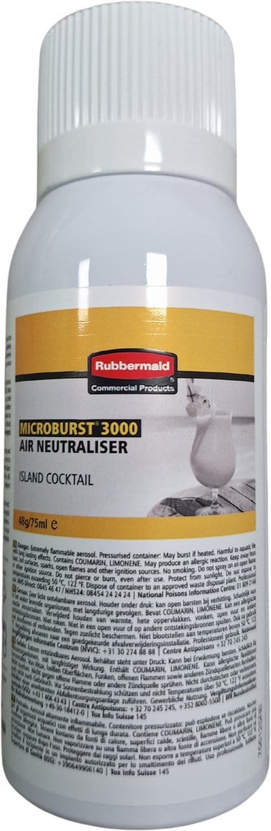 Microburst 3000 Island Cocktail Luchtverfrisser Navulling 75 ml